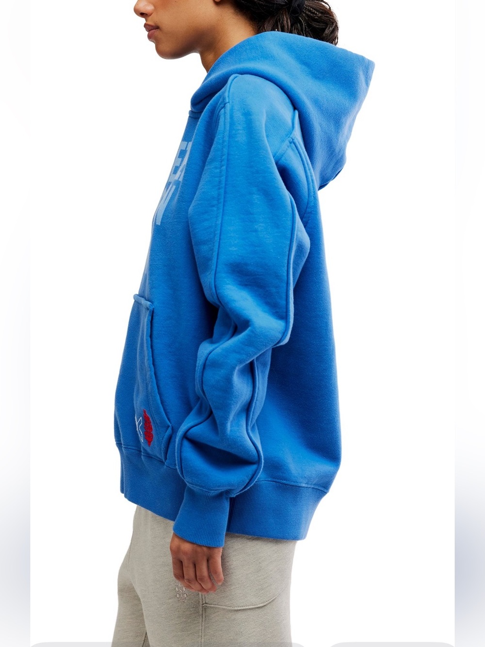 NWT FREE PEOPLE MOVEMENT X TOGETHER A CUT ABOVE HOODIE - Picture 6 of 9